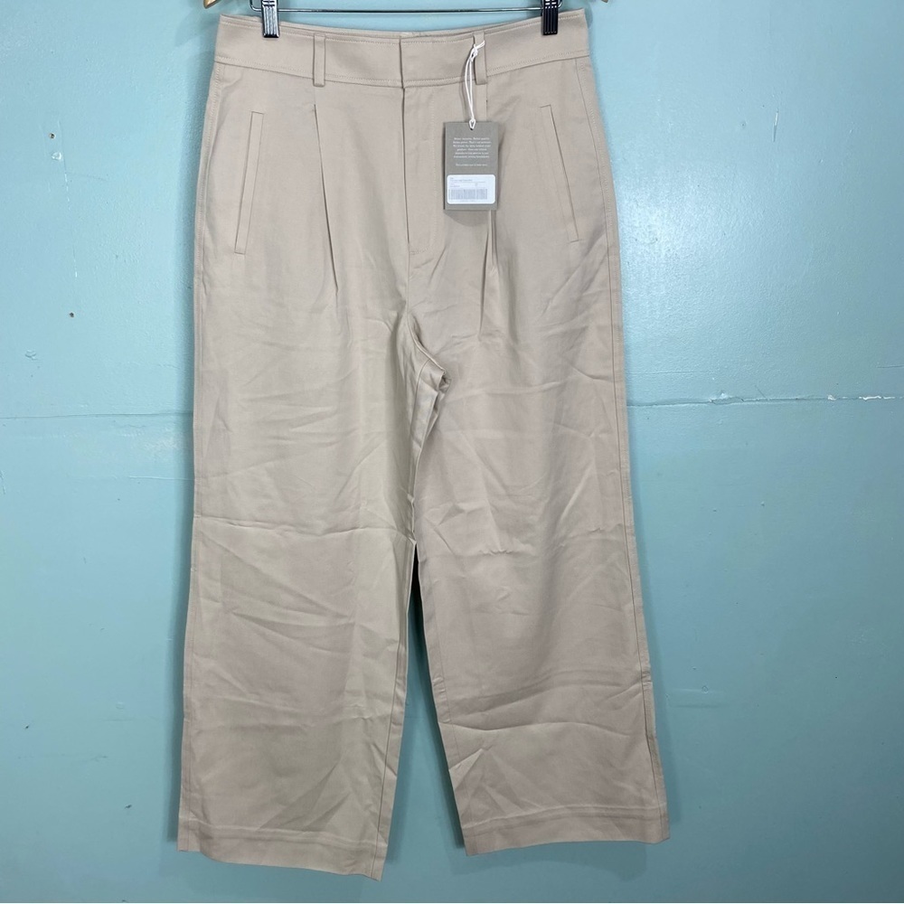 Everlane The Way High Drape Pant Sz 10 Short Petite‎ 10P